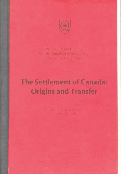 Settlement of Canada