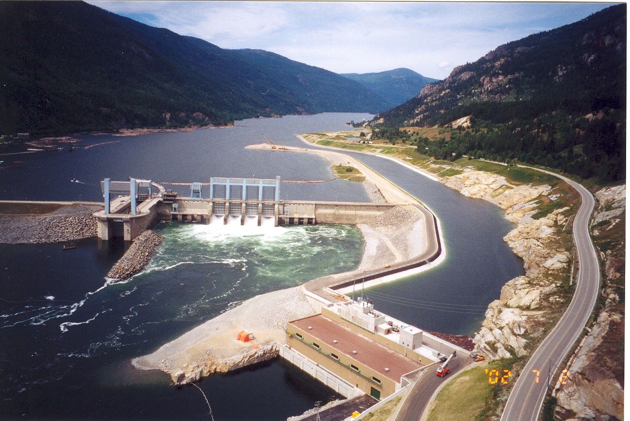 Hydroelectric Power Of The Canadian Columbia