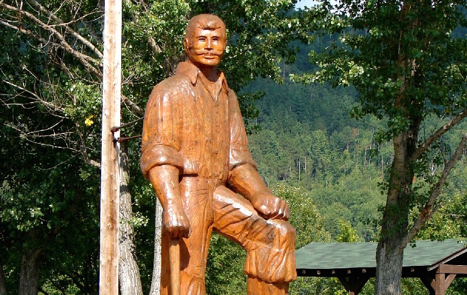 A rare event forest history on the sports pages. NiCHE