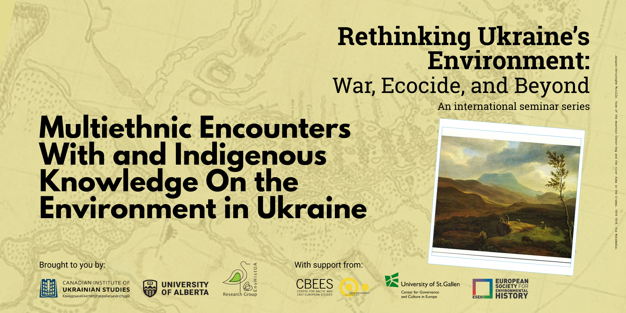 Virtual Event – Multiethnic Encounters With and Indigenous Knowledge On the Environment in Ukraine